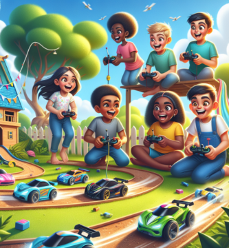 Beneficios de coches teledirigidos para niños y diversión segura